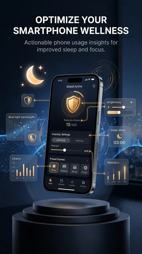 Eye Shield App Mockup